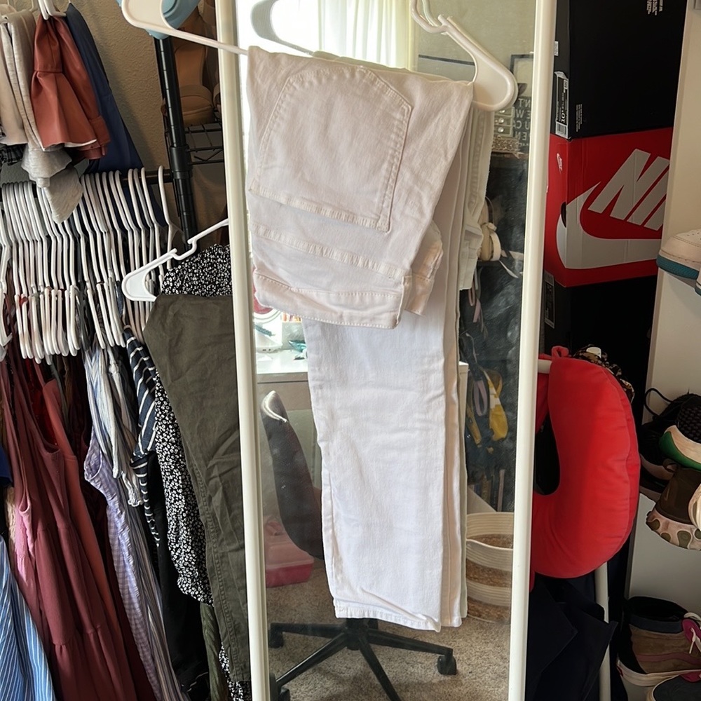 White jeans